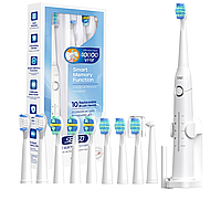 Електрична зубна щітка SEAGO SG-958 Rechargeable Sonic + 10 насадок