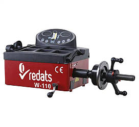 Напівавтоматичний мобільний балансувальний верстат REDATS W-110 (230 V, 10"-24")