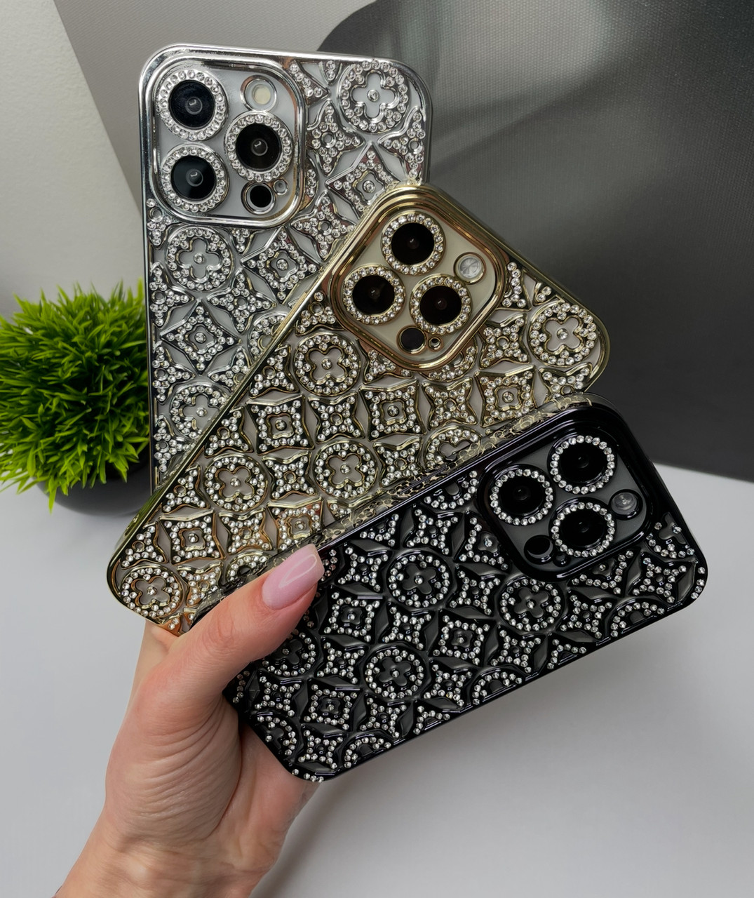 Brilliant Case LV для iPhone💎, фото 1