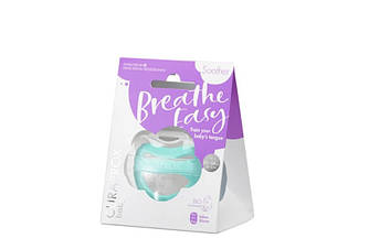 Соска Curaprox Babysoother blue / 2 Бірюзового кольору, (18-36 місяців) 1 шт