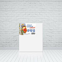 Полотно на підрамнику з поліестеру прогрунтований матовий, дерев'яний підрамник ручної роботи, для малювання, 30x40 см, 260 г / м2