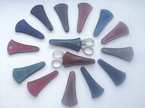 Чохол для ножиць рукодільниці, натуральна шкіра, ТМ ArtWork Україна, 7.5х3.5 см, 1шт ЧН 001