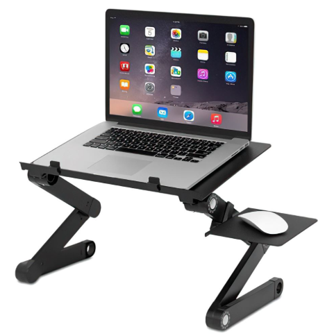 Стіл металевий, підставка для ноутбука з охолодженням LAPTOP TALBLE T8, фото 1