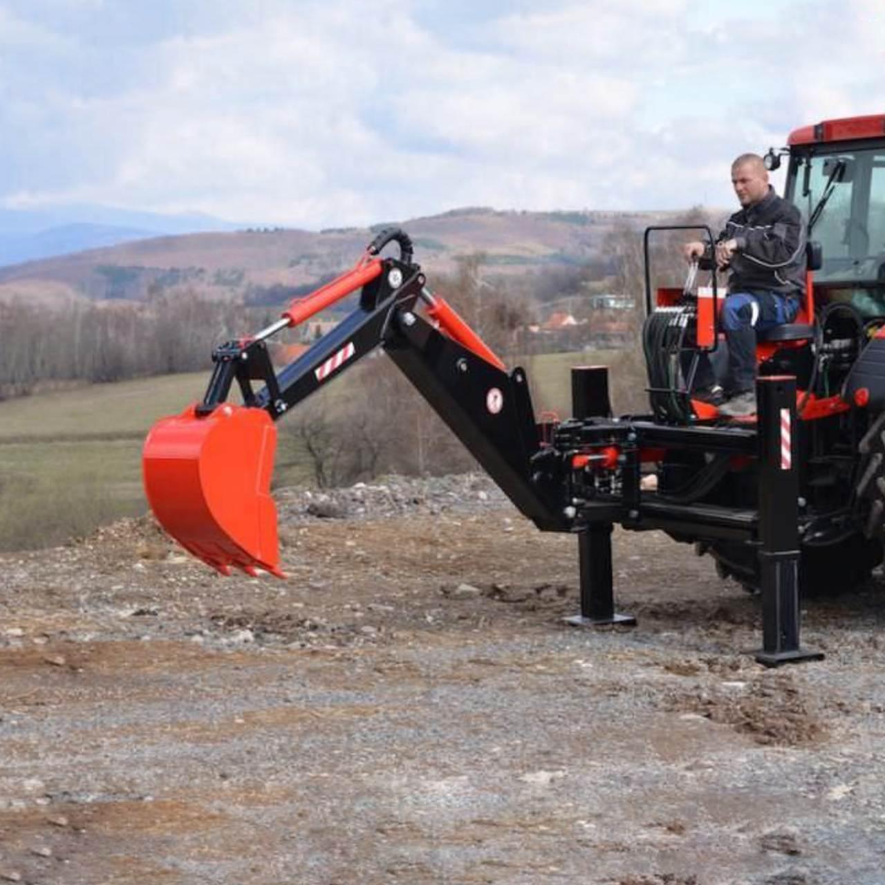 Накидна зворотна лопата для трактора KOVACO MZ 600-1000 PTO, фото 1