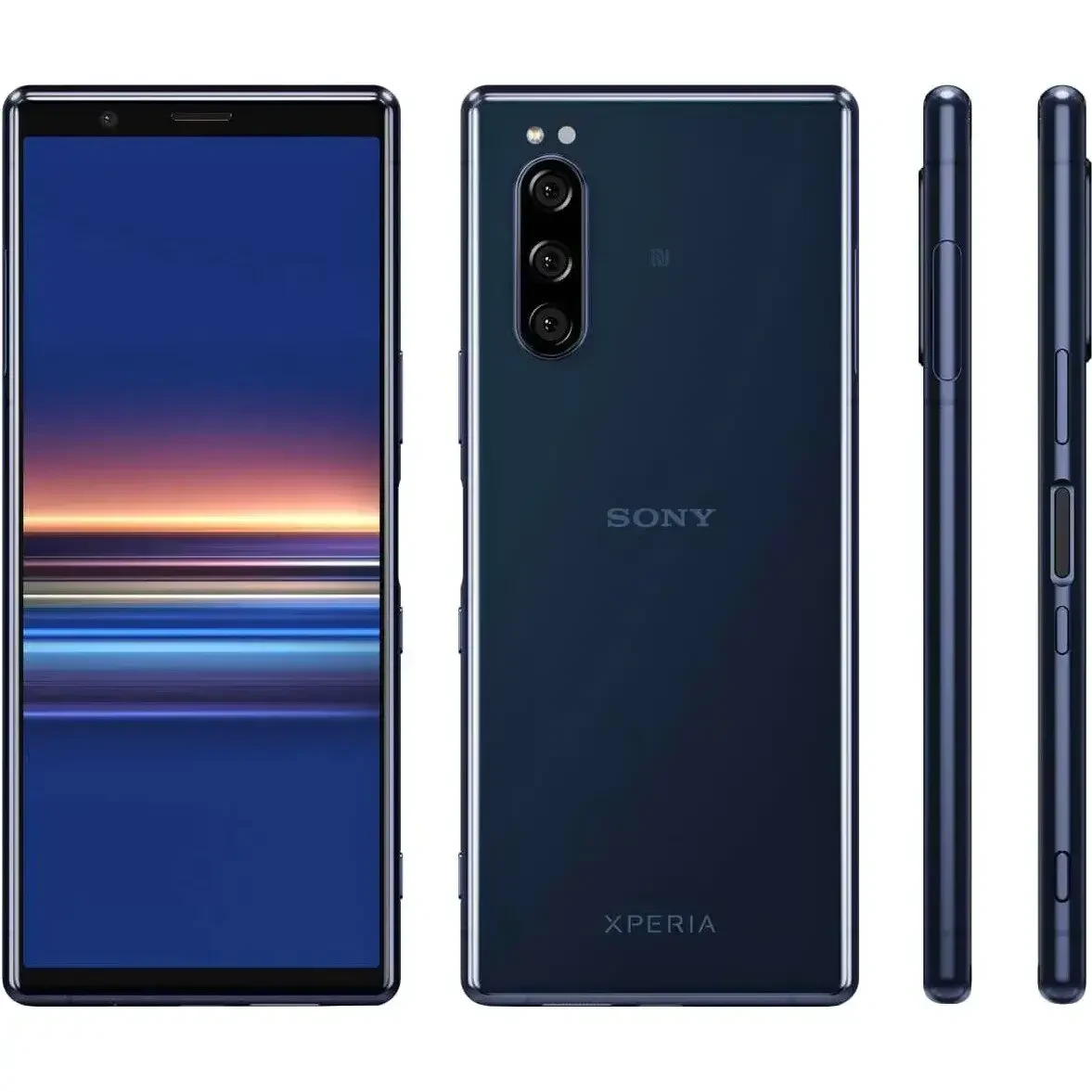 Sony Xperia 5 J9210 6/128 Gb Blue 2 SIM Snapdragon 855 3140 мАг, фото 1