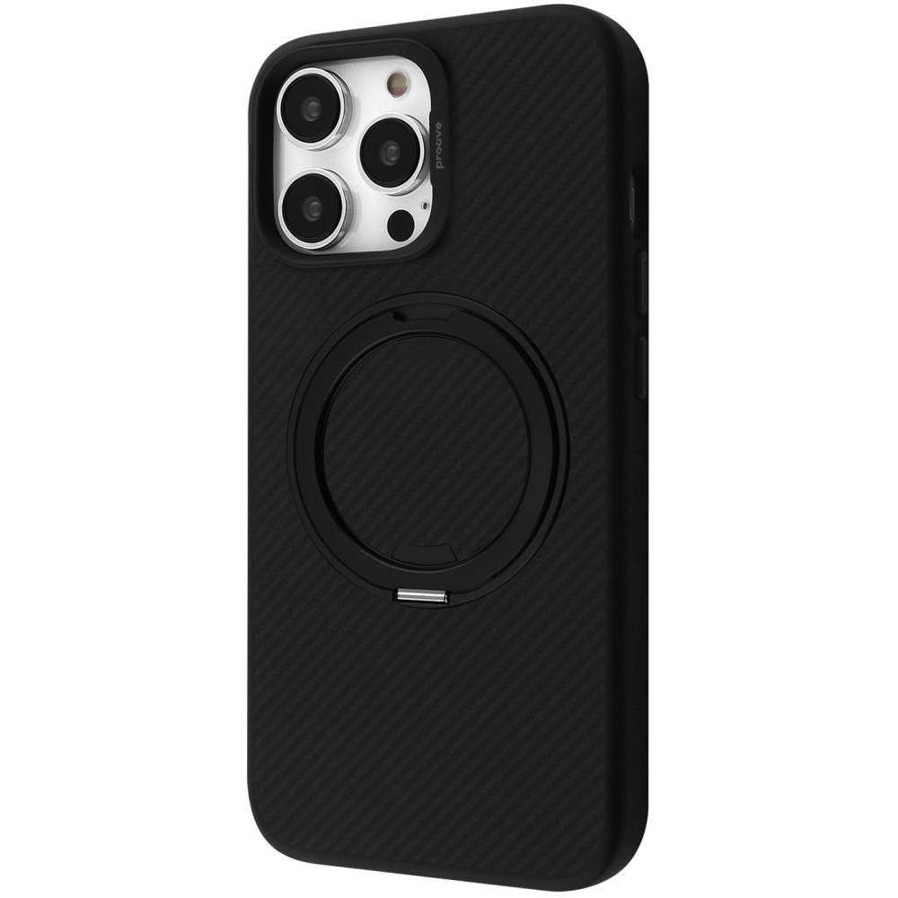 Чехол Proove Reinforce Case with Magnetic Ring iPhone 14 Pro Max blue black, фото 1