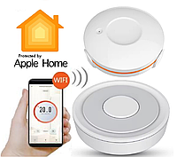 ZigBee датчик протечки воды Apple HomeKit с хабом от 1DAL | Датчик WS02B2 + Шлюз ZW05B0