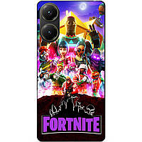 Силіконовий чохол бампер для Xiaomi Poco X7 Pro з малюнком Fortnite Фортнайт