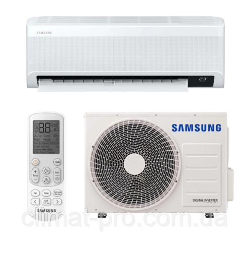 Кондиціонер спліт-система Samsung Geo WindFree WiFi R32 AR09BXFAMWKNUA