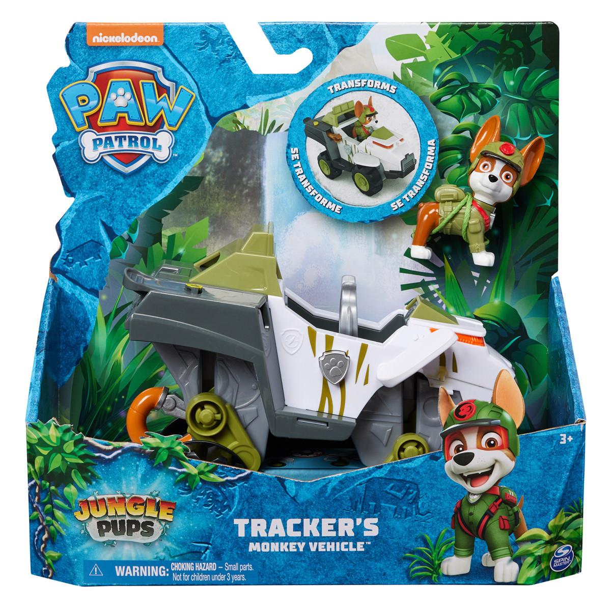 Ігровий набір Paw Patrol Jungle Pups Tracker`s Щенячий патруль ратувальна машина з фігуркою Трекером