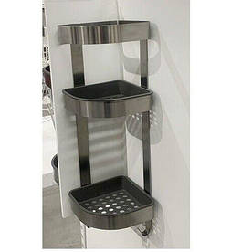 Полиця у ванну кутова полиця кутова 304.089.79 IKEA, BROGRUND