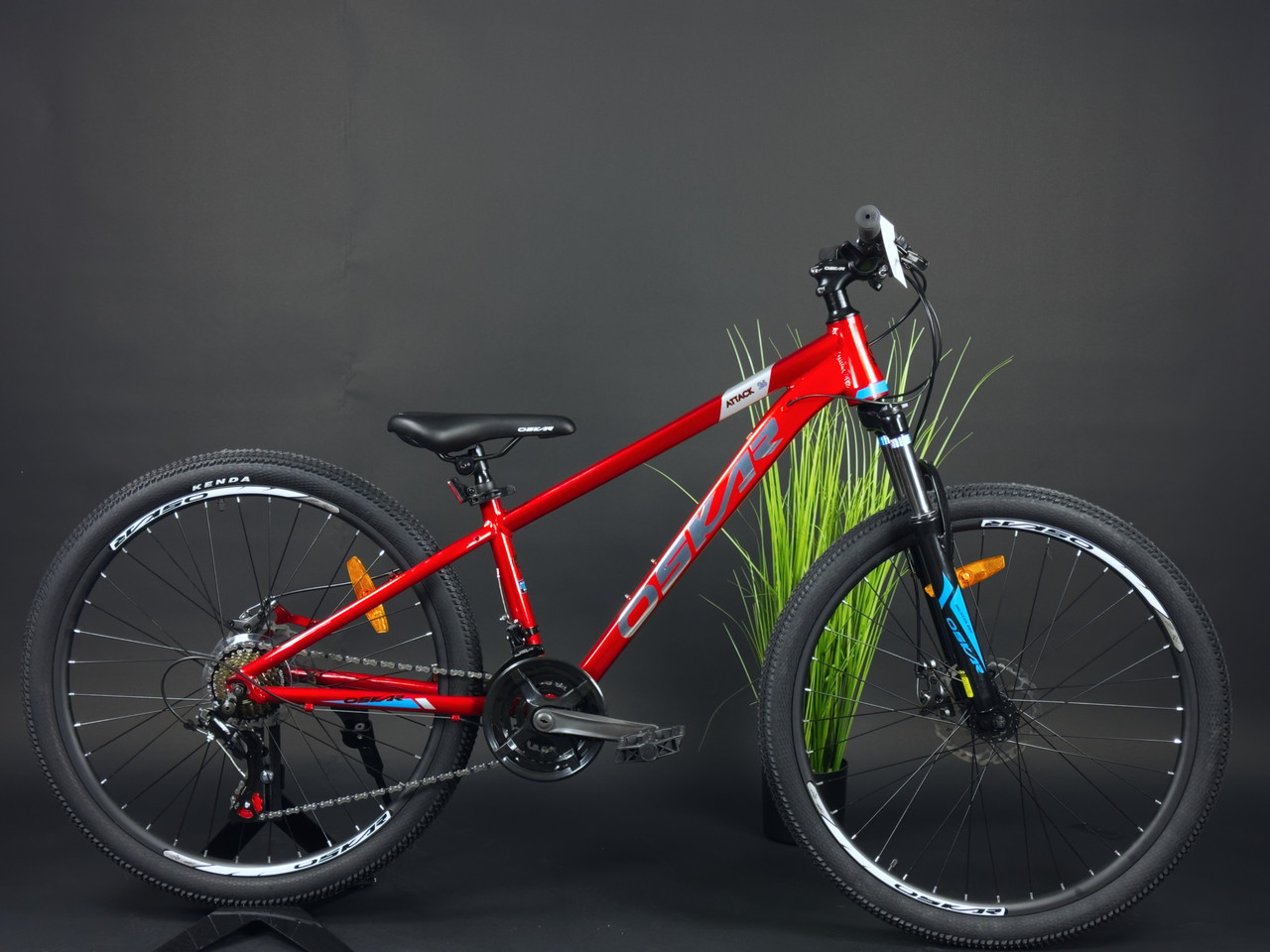 Велосипед Oskar 26" Attack червоний 2025, фото 1