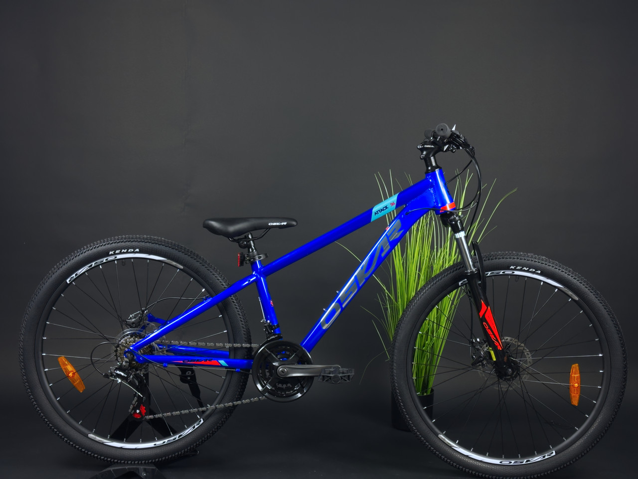 Велосипед Oskar 26" Attack синій 2025, фото 1