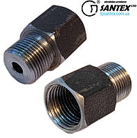 Перехідник під манометр М12*1,5 зв. х G 1/2 вн.
