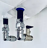 Набір для бойлера водонагрівача з запобіжним клапаном MAXI A3 хромований кутовий Boiler Series, фото 2