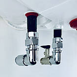 Набір для бойлера водонагрівача з запобіжним клапаном MAXI A3 хромований кутовий Boiler Series, фото 3