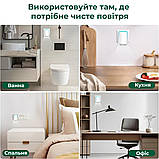 Портативний очисник повітря, пристрій для очищення повітря в розетку, фото 9