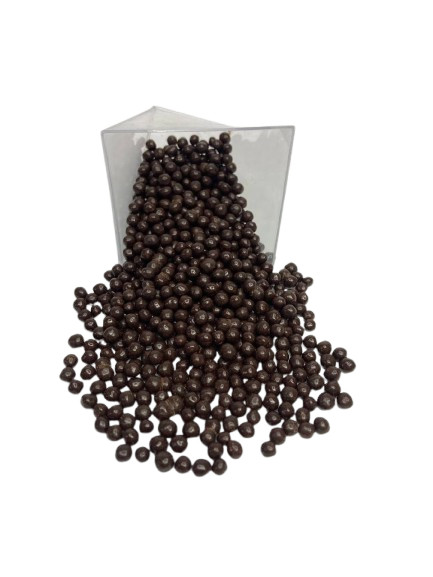 Хрусткі кульки з чорним шоколадом 50 г, фото 1