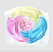 Капсули для прання 4 в 1 40шт для людей з чутливістю до різких запахів 7trav, фото 3