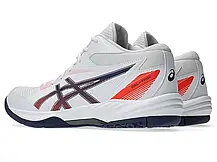 Кросівки для волейболу високі чоловічі Asics Gel-Task 4 MT 1071A102-101 White/Indigo Fog, фото 5