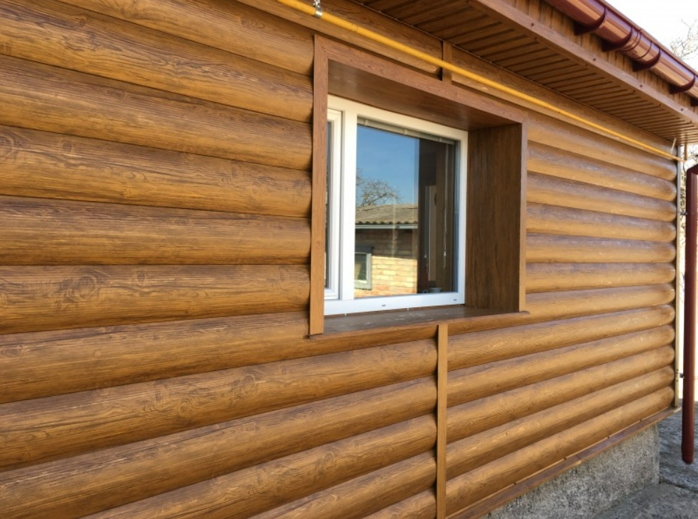 Металевий сайдинг Блок-Хаус з доставкою на адресу, фото 1