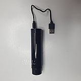 Міні бритва кишенькова на акумуляторі, портативна бездротова електробритва Чорна MNSH-21-Black, фото 4