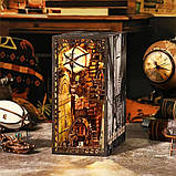 Бук Нук Майстерня з дирижаблем дядька Пітера Uncle Peter's Airship Warehouse DIY Book Nook Інтерьерний конструктор, фото 9