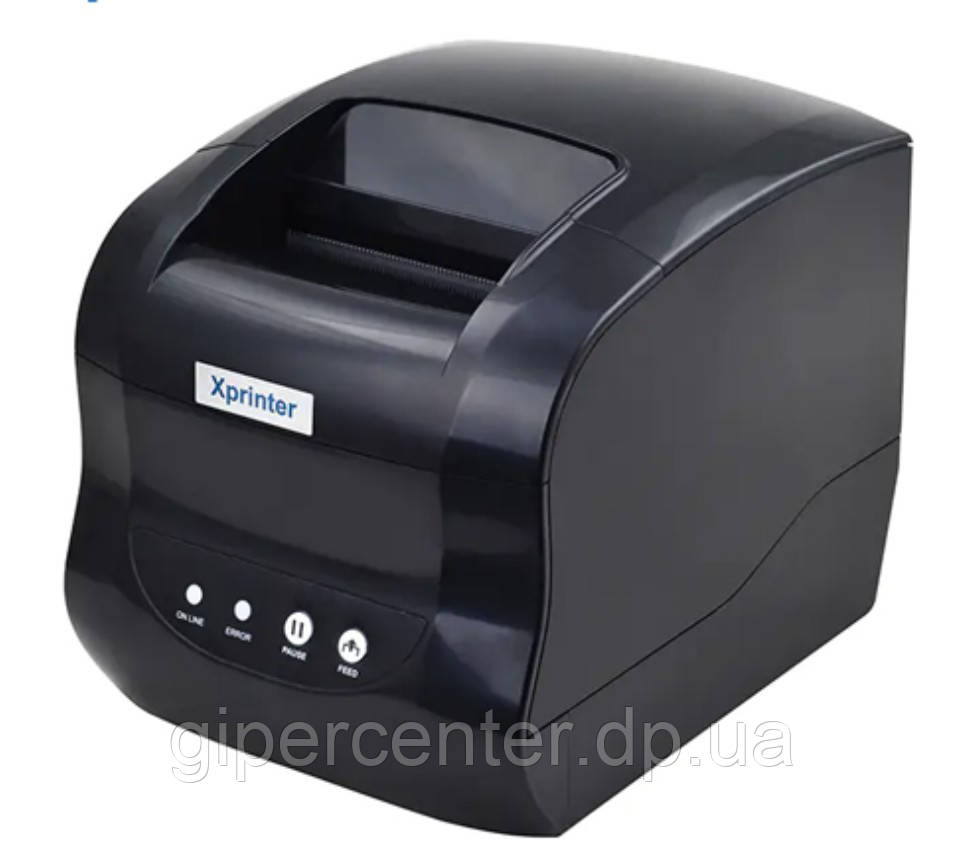 Термопринтер етикеток і чеків XPrinter XP-365B, фото 1