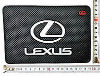 Килимок силіконовий на торпеду з емблемою Lexus