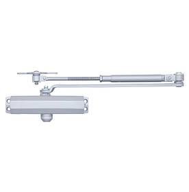 Дотягувач дверей 40-65 кг SEVEN DC-7742HP silver (механізм фіксації дверей)