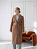 Бежеве кашемірове жіноче пальто 40, 42, 44, 46, 48, 50, 52 жіноче зимове пальто, фото 9