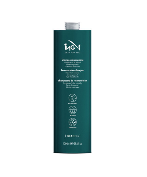 Шампунь для пошкодженого волосся ING Professional Treat-ING Treated Hair Shampoo, 1000мл