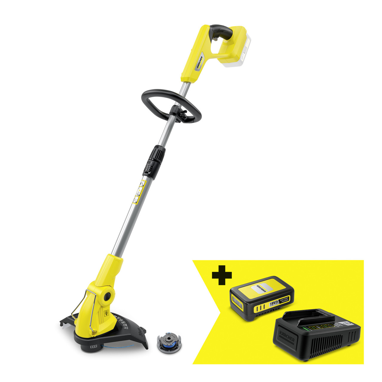 Акумуляторний тример Karcher LTR 18-30 Battery Set Starter kit 18/2.5