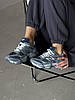 Кросівки унісекс New Balance 9060 Arctic Grey Нью Беланс 9060 арктик шкіряні сірі з синім демісезон, фото 8