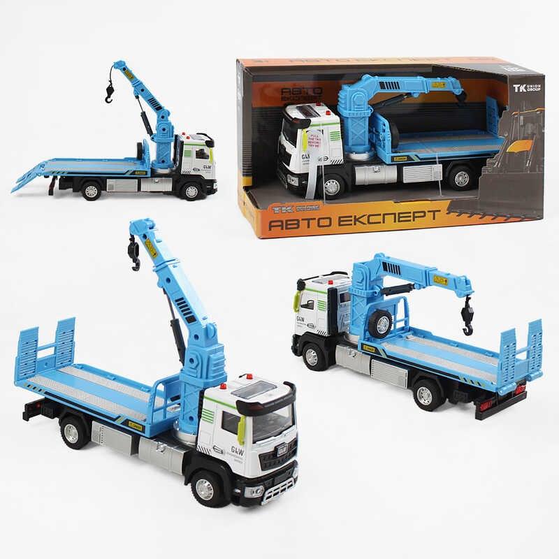 Спецтехніка TK-74231 (36) "Авто Експерт", металопластик, 1:40, звук, світло, інерція, рухомі елементи, в