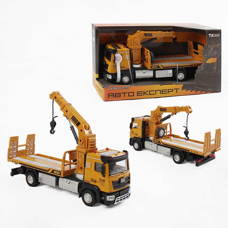 Спецтехніка TK-61255 (36) "Авто Експерт", металопластик, 1:40, звук, світло, інерція, рухомі елементи, в