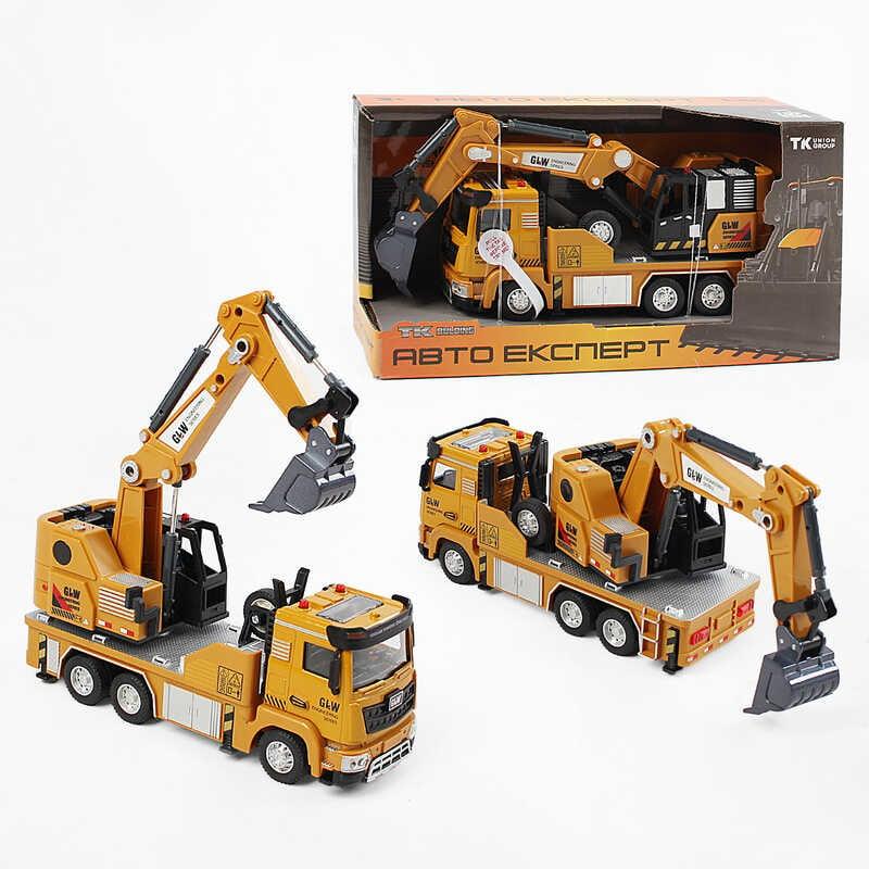 Спецтехніка TK-40071 (36) "Авто Експерт", металопластик, 1:40, звук, світло, інерція, рухомі елементи, в