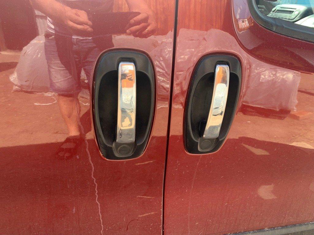 Накладки на ручки (4 шт, нерж) OmsaLine - Італійська нержавійка для Citroen Nemo, фото 1