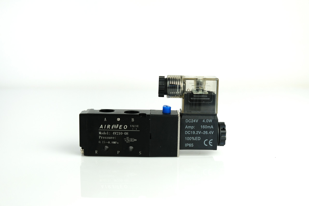 Пневморозподілювач 4V210-08,DC24V