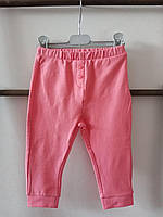 Бавовняні однотонні штани для дівчинки OVS Kids