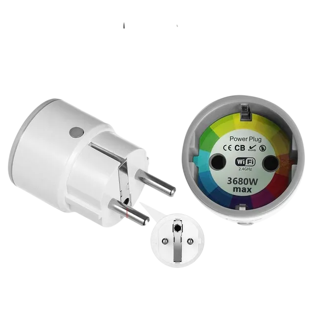 Розетка AVATTO OT06 Smart Plug 16A, Wifi, фото 1