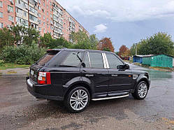 Молдинг на дверні стійки (нерж) для Range Rover Sport 2005-2013 рр