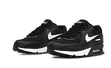 Чоловічі кросівки Найк Nike Air Max 90 Black White ALL19275, фото 3