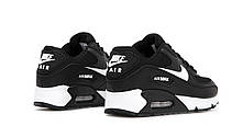 Чоловічі кросівки Найк Nike Air Max 90 Black White ALL19275, фото 6
