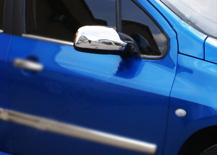 Накладки на дзеркала (2 шт, пласт.) для Peugeot 307, фото 1