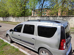 Рейлінги чорні Пластикові ніжки для Dacia Logan MCV 2004-2014 рр