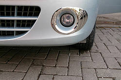 Окантовка на протитуманники (2 шт, нерж) для Renault Kangoo 2008-2020 рр