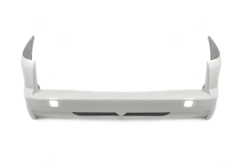 Накладка на задній бампер (під фарбування) для Fiat Doblo I 2001-2005 рр, фото 1