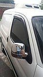 Накладки на дзеркала (2 шт., пласт.) Carmos для Citroen Berlingo 1996-2008 рр, фото 2