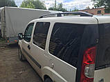 Рейлінги Чорні Пластикові ніжки для Fiat Doblo I 2001-2005 рр, фото 4